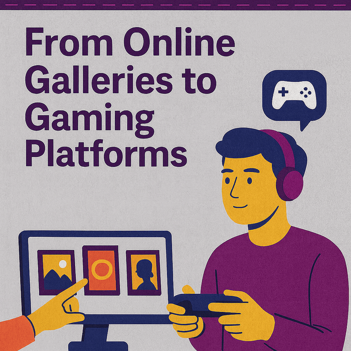 From Online Galleries to Gaming Platforms