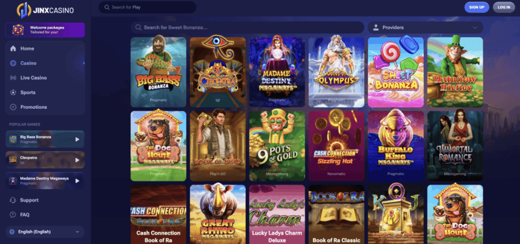 JinxCasino non UK casino