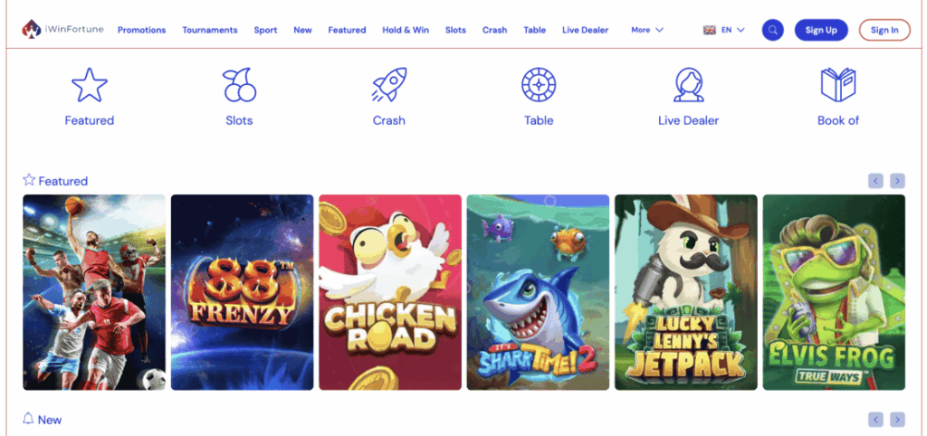 Iwinfortune non UK casino