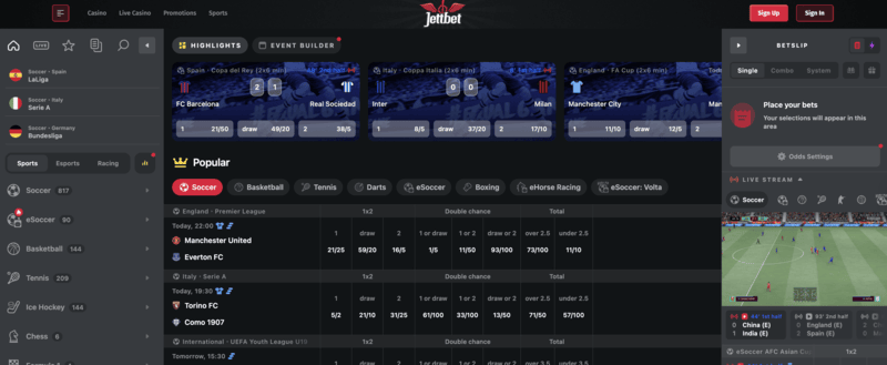 JettBet non GameStop betting site